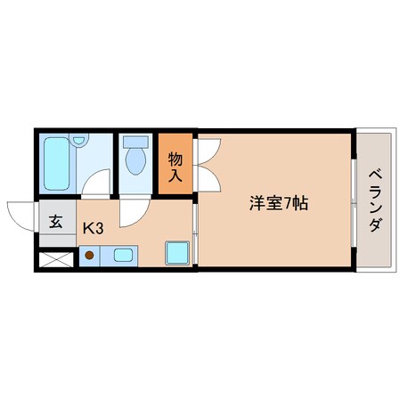 新静岡駅 徒歩29分 2階の物件間取画像